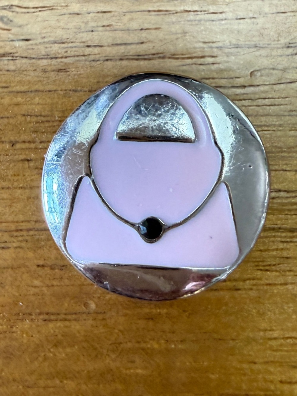 Pink Handbag Snap for Magnolia and Vine/Gingersnap Jewelry